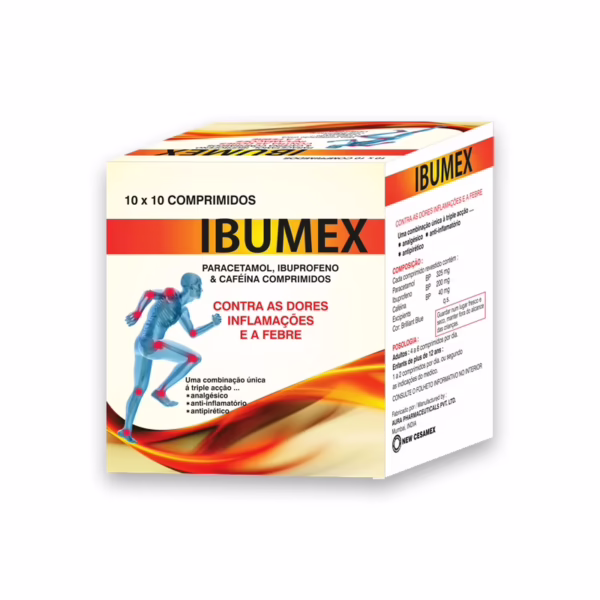 Ibuprofen Paracetamol & Caffeine Capsules