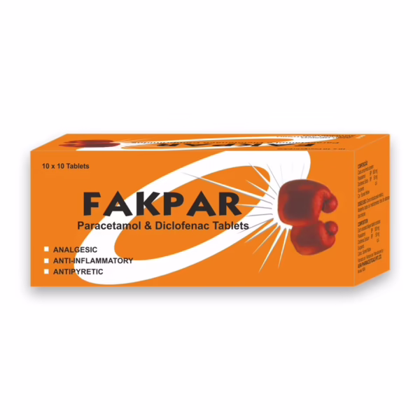 Paracetamol & Diclofenac Tablets